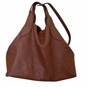 Hard to Find Vintage Italian Pebbled Leather Hobo Bag Made in Italy
